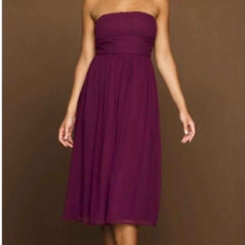 J.Crew Strapless Emily Bridesmaid‎ Dress